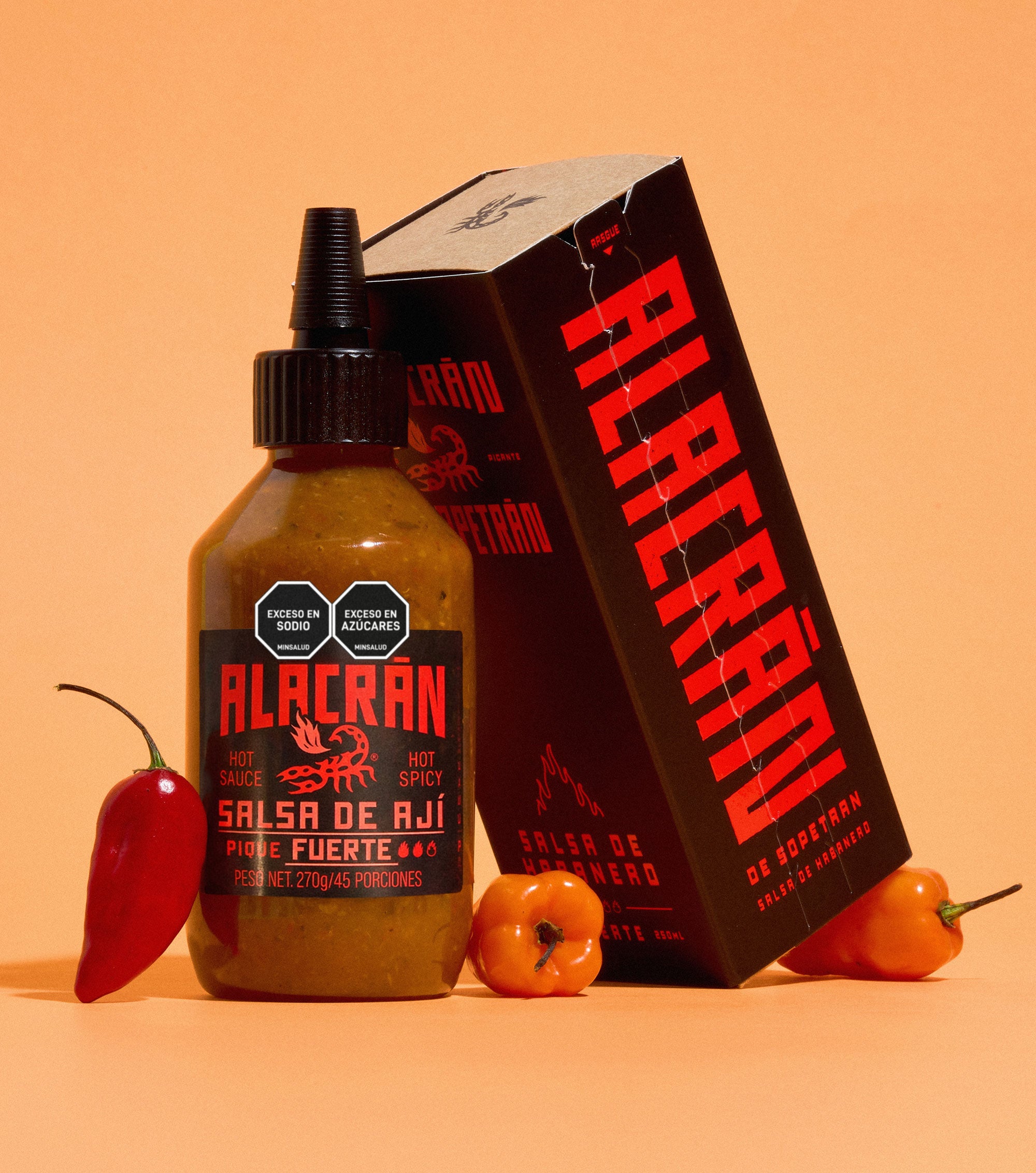 Alacrán Fuerte 270g - Salsa picante