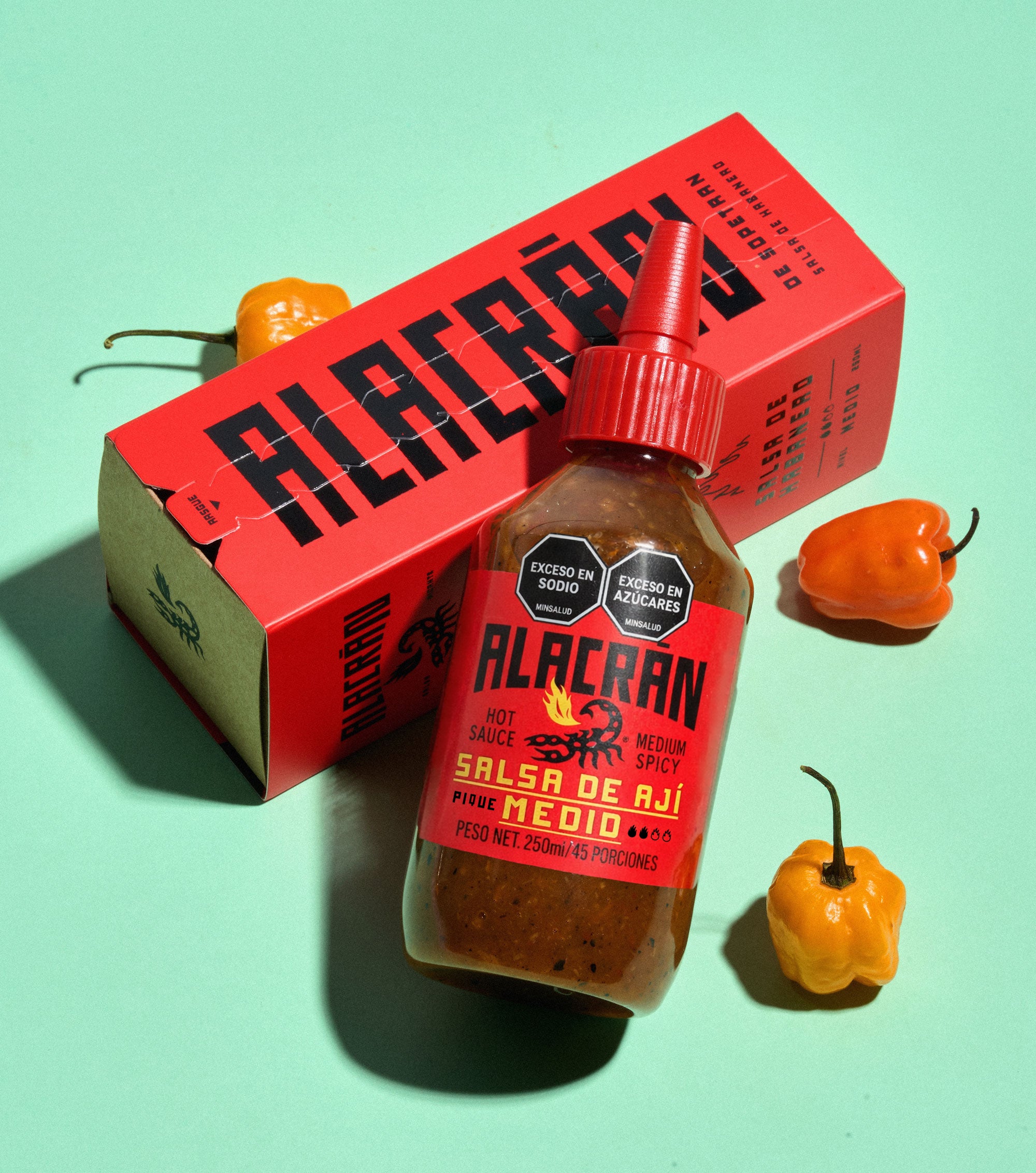 Alacrán Medio 270g - Salsa picante