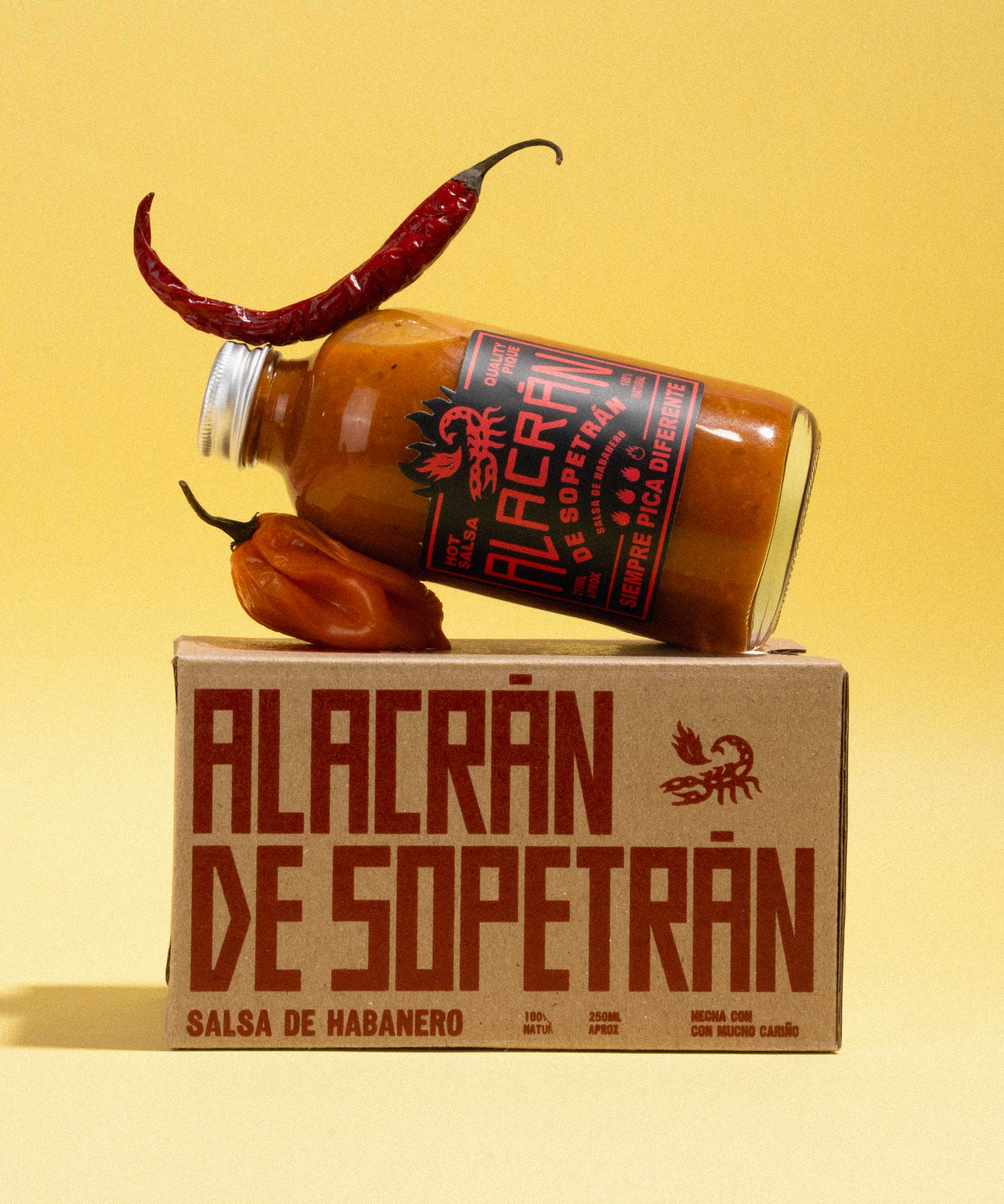 Alacrán fuerte - Salsa picante