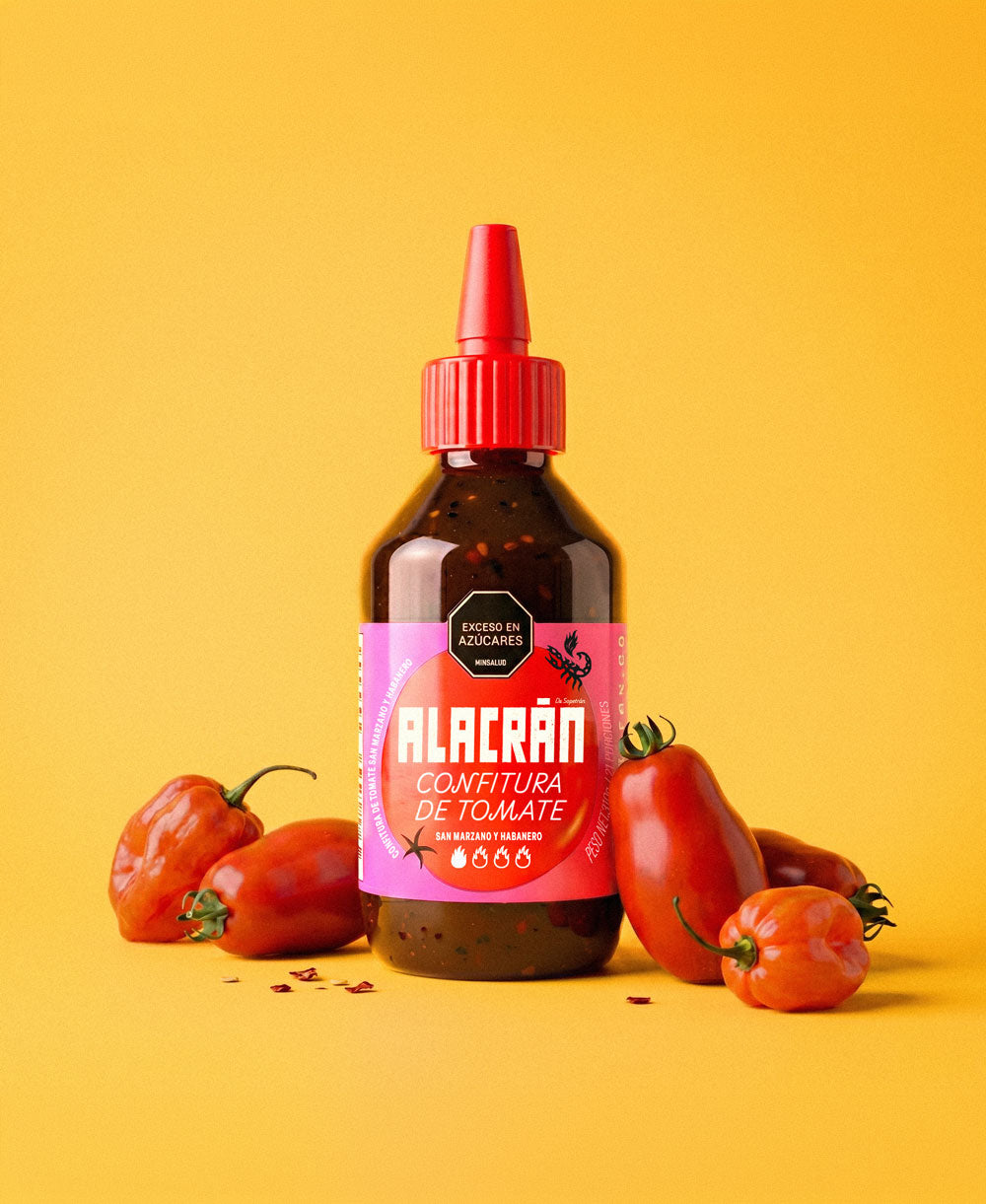 Confitura de tomate San Marzano y Habanero Alacrán