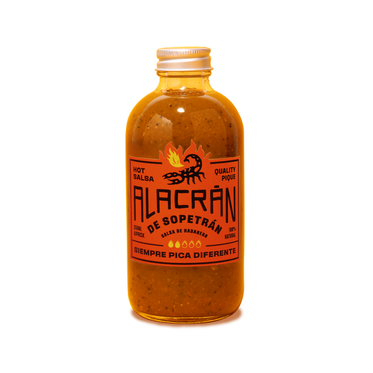 Alacrán medio - Salsa picante